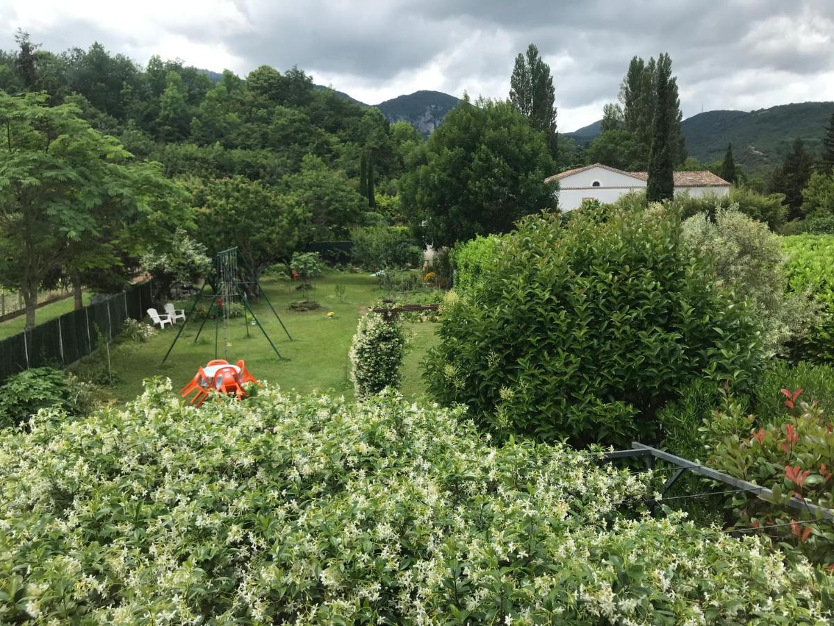 Chambre Et Salle De Bain Prive S'Ouvrant Sur Terrasse, Jardin Et Cuisine D'Ete Quillan Eksteriør billede